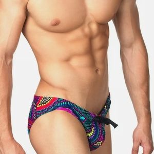 Bodyaware/XD The Mosaic Swim Brief Small